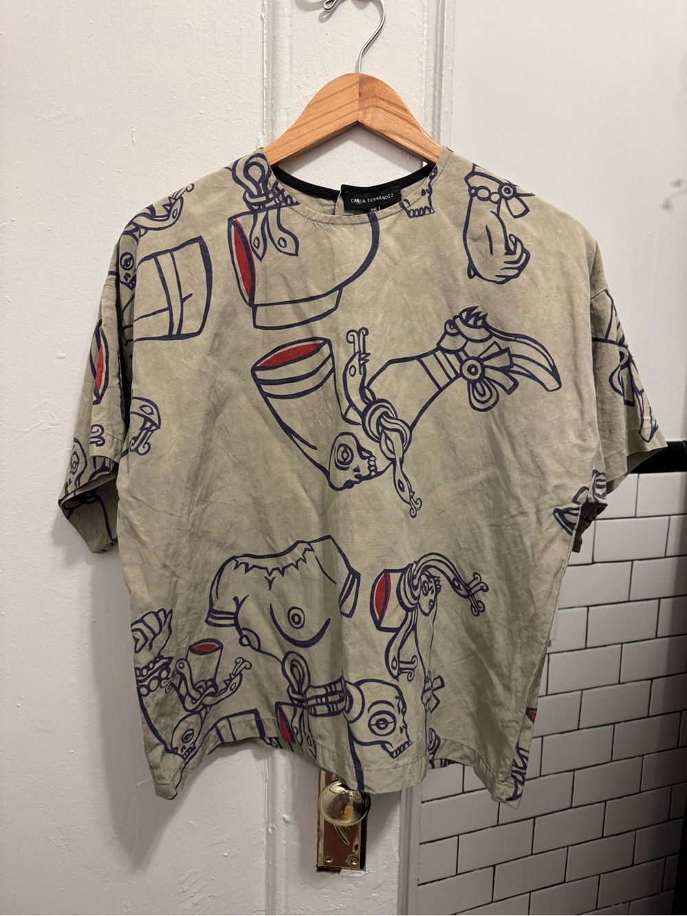 Carla Fernandez Linen Blend Shirt